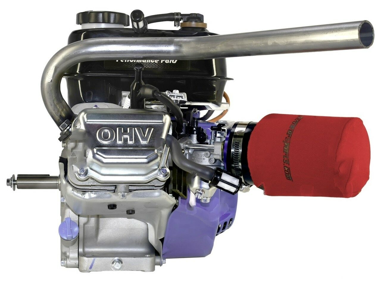 GoPowerSports Header Pipe, Coleman CT200/BT200 Mini Bikes