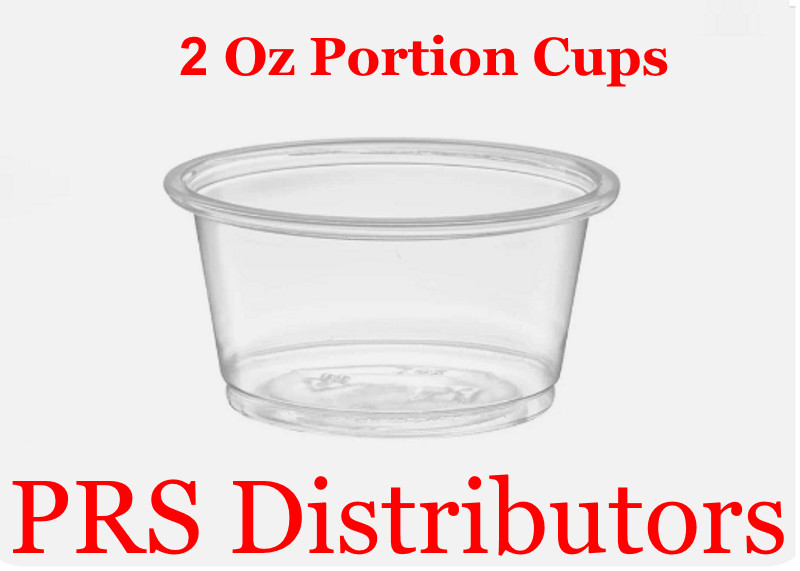 2 oz Portion Cups Disposable Plastic Portion Cups 2 Oz Containers 50 PCS No Lids