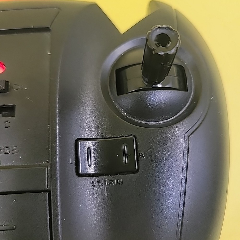 Brookstone u-Control Silver Bullet RC Helicopter Remote Control