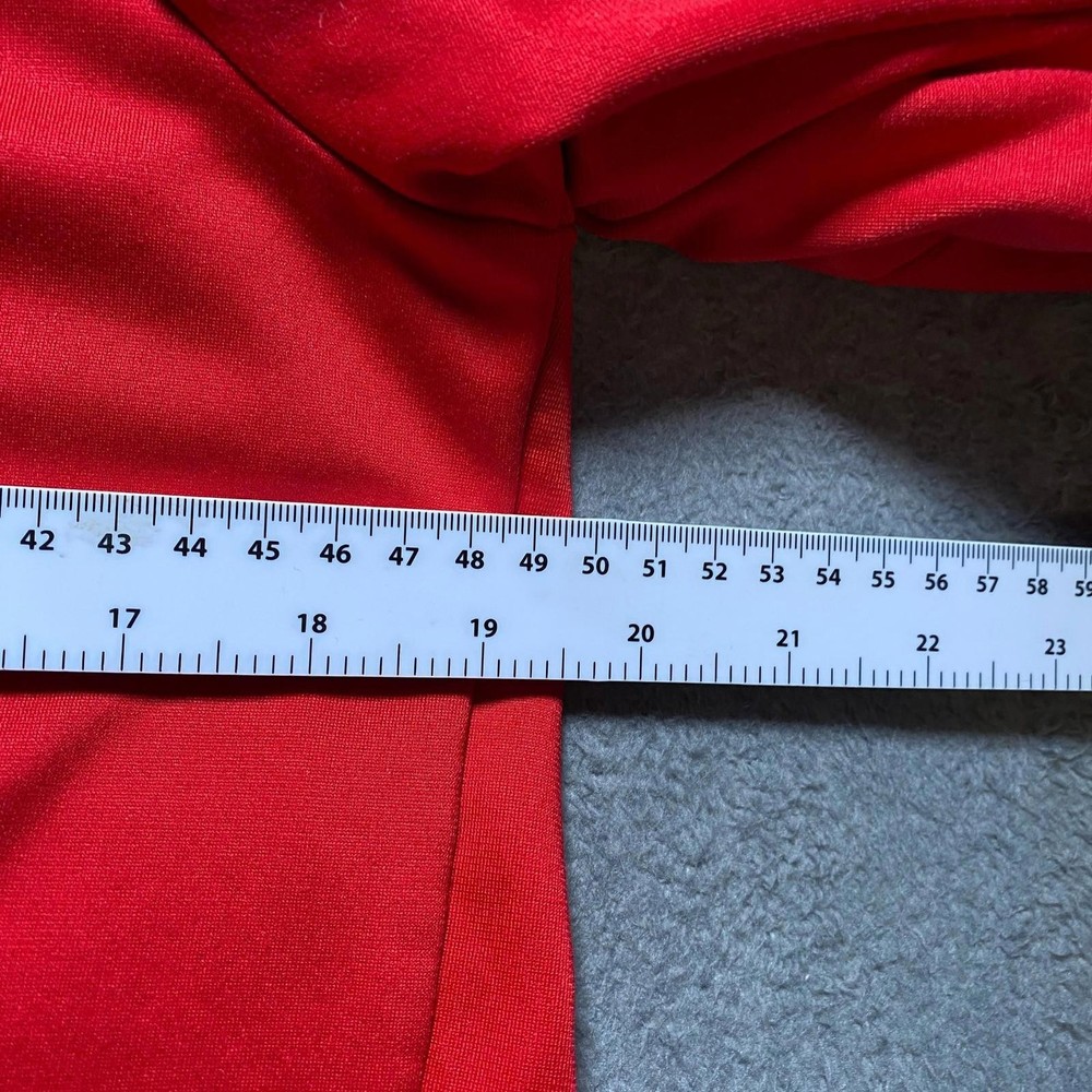 MACRON Jacket Men's Medium Red DWFA Academy Zip Polyester