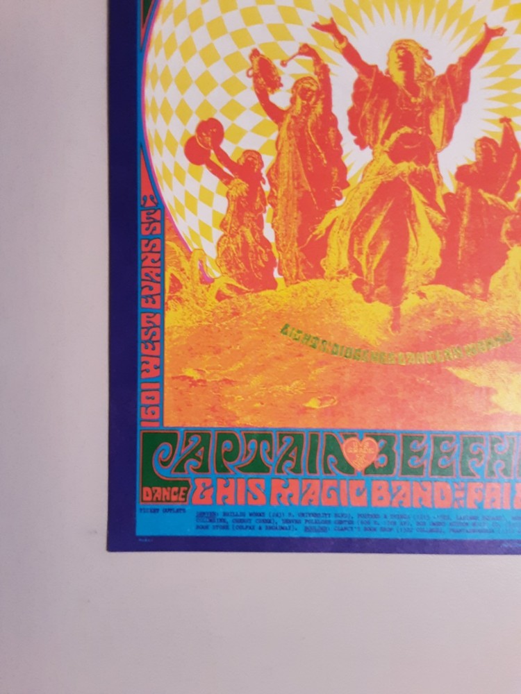 FD-84 postcard / The Doors / Captain Beefheart