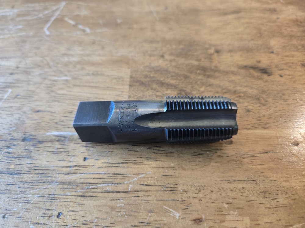 Winter 3/4"-14 NPT HS GP Pipe Tap threading