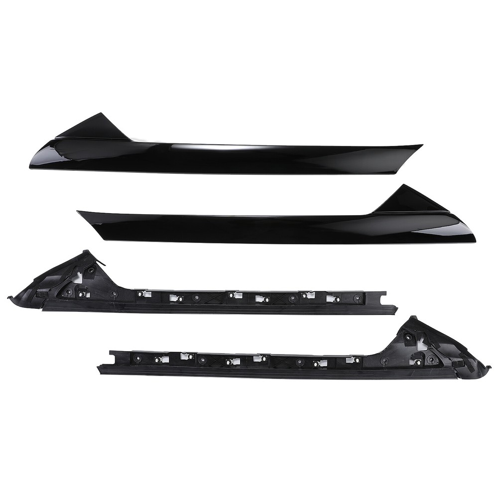 Set Outer & Inner Windshield Trim Moldings For 2011-2019 Ford Explorer US STOCK