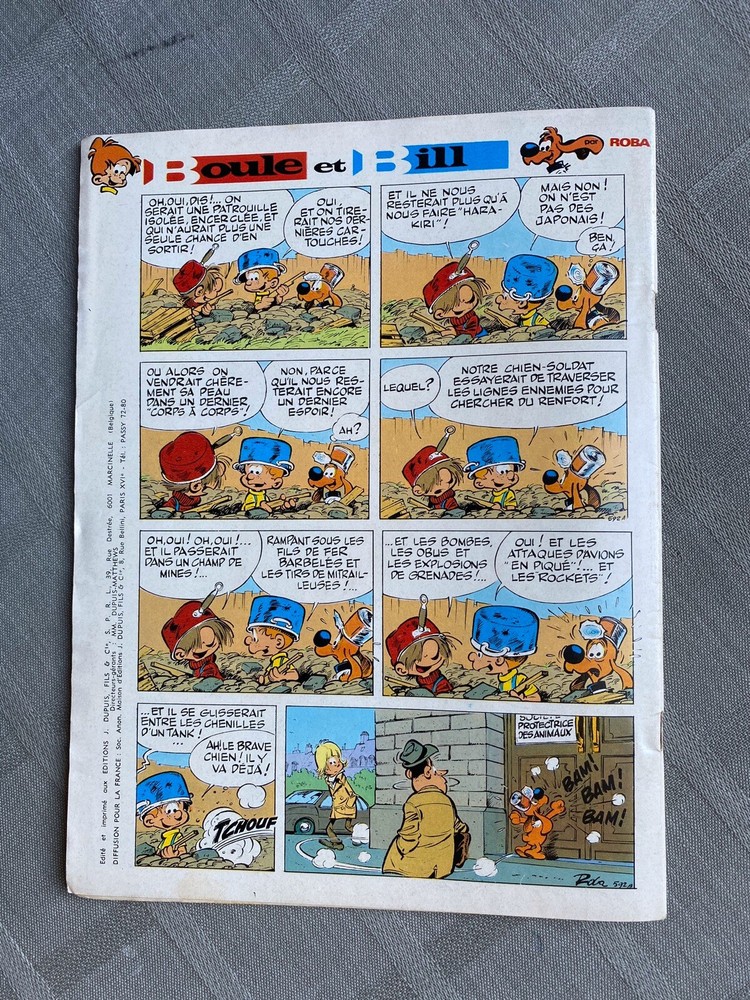 Spirou Weekly No. 1776 Good Condition Complete Mini-Story