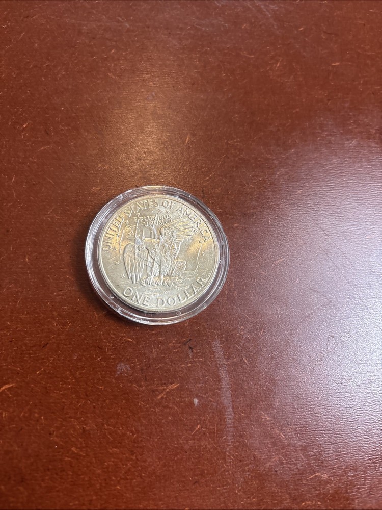 1971-S $1 Eisenhower 40% Silver Dollar Uncirculated - RAW - Encapsulated