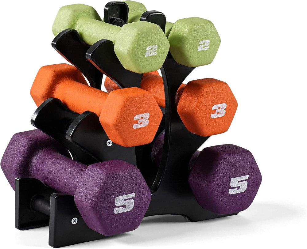 Barbell Neoprene Dumbbell Weights Pairs & Sets | Multiple Colors
