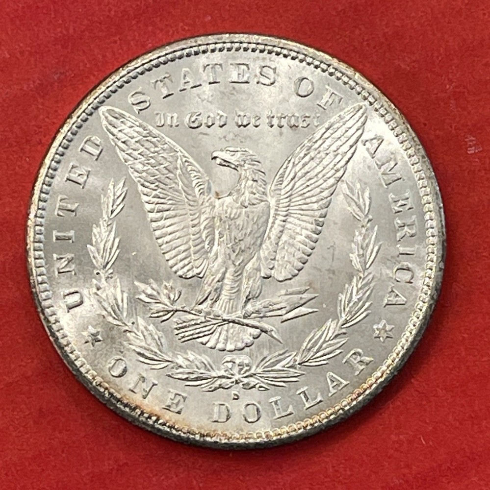 1879 S Morgan Silver Dollar, Choice to Gem Uncirculated.