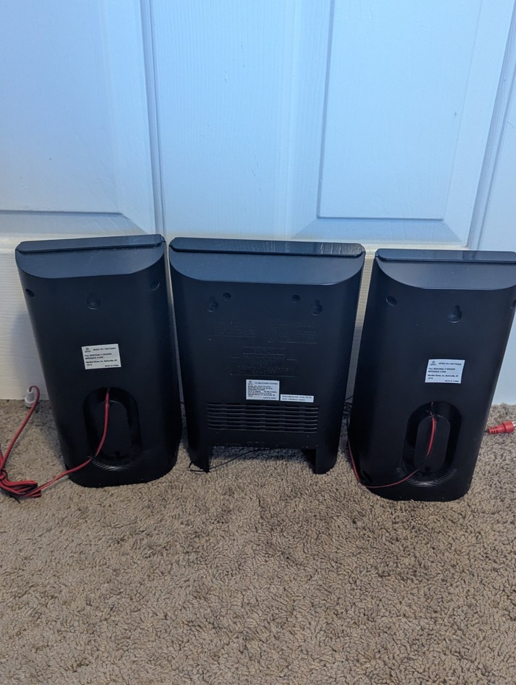 Onn CD Player & Bluetooth Mini Stereo System With Speakers and Power Supply
