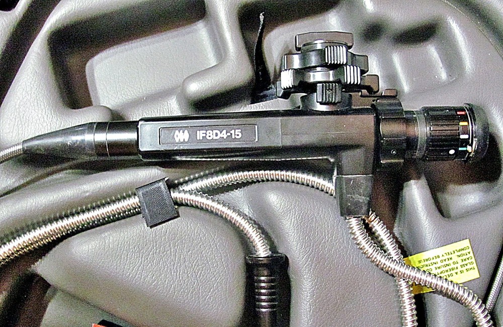 OLYMPUS IF8D4-15 Flexible Borescope Visual Inspection In Hard side Case