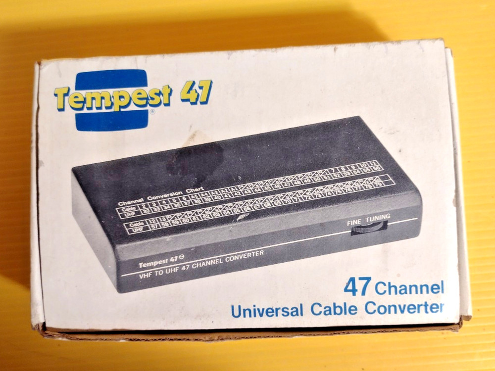 Tempest 47 Universal 47 Channel Universal Cable Converter