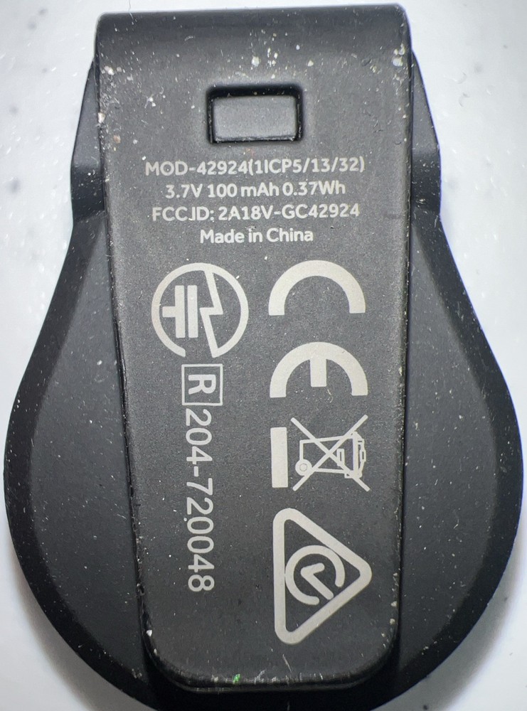 FOR PARTS Griffin iTrip Clip Bluetooth Audio Adapter Black! 🍀