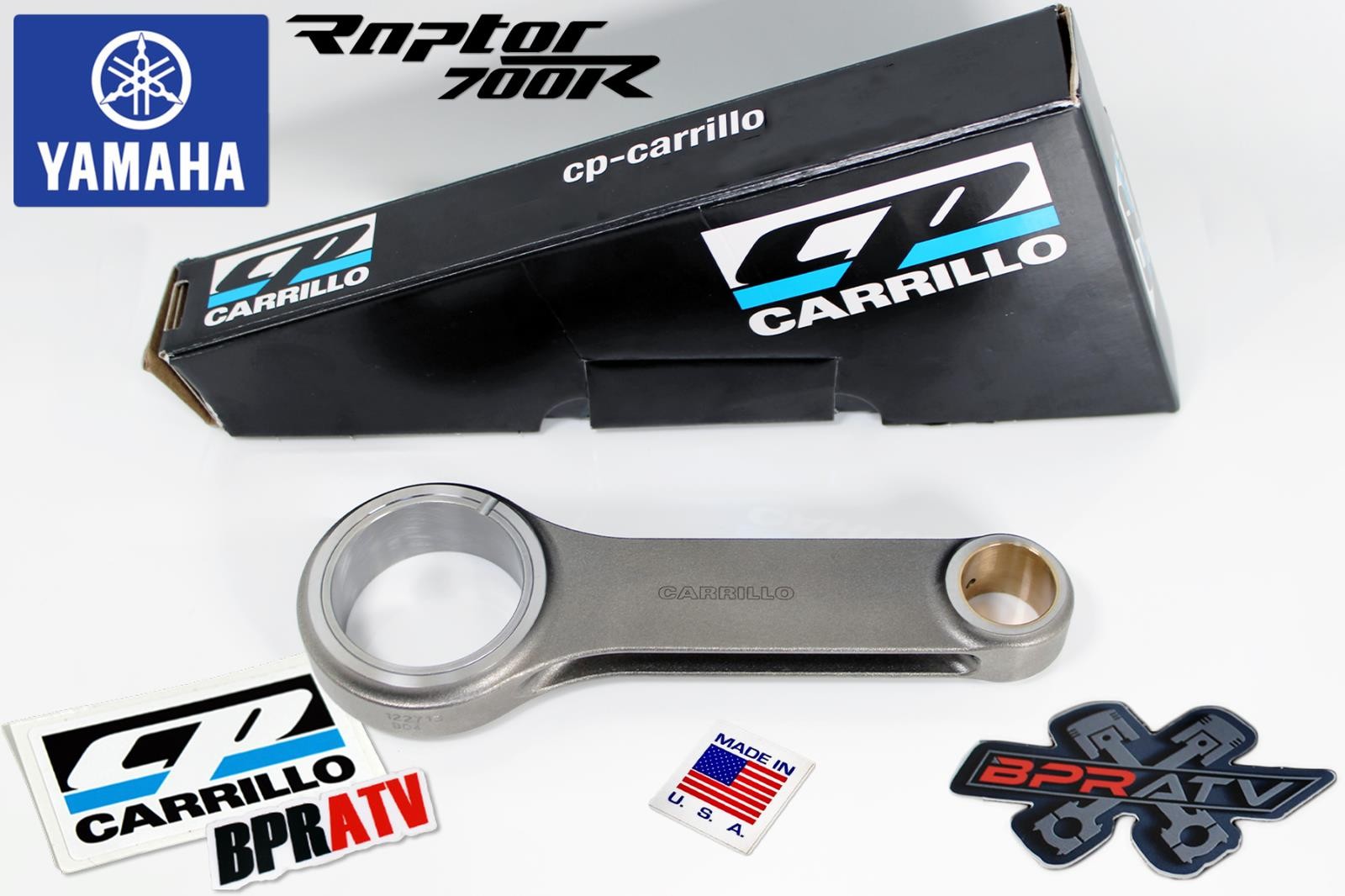 Yamaha Raptor 700 +5mm Stroker Crank CP Carrillo Rod BPRATV HD Racing Crankshaft