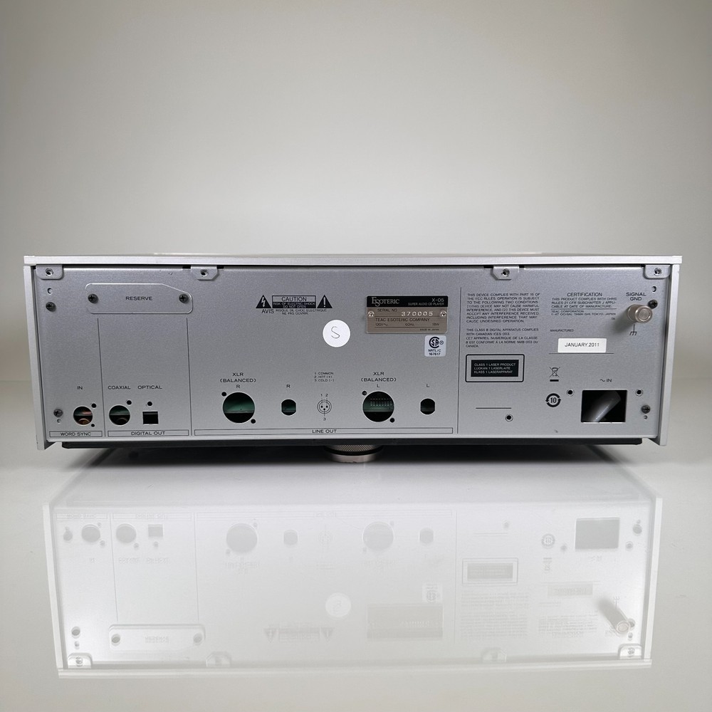 Esoteric X-05 CD SACD Player; AS-IS