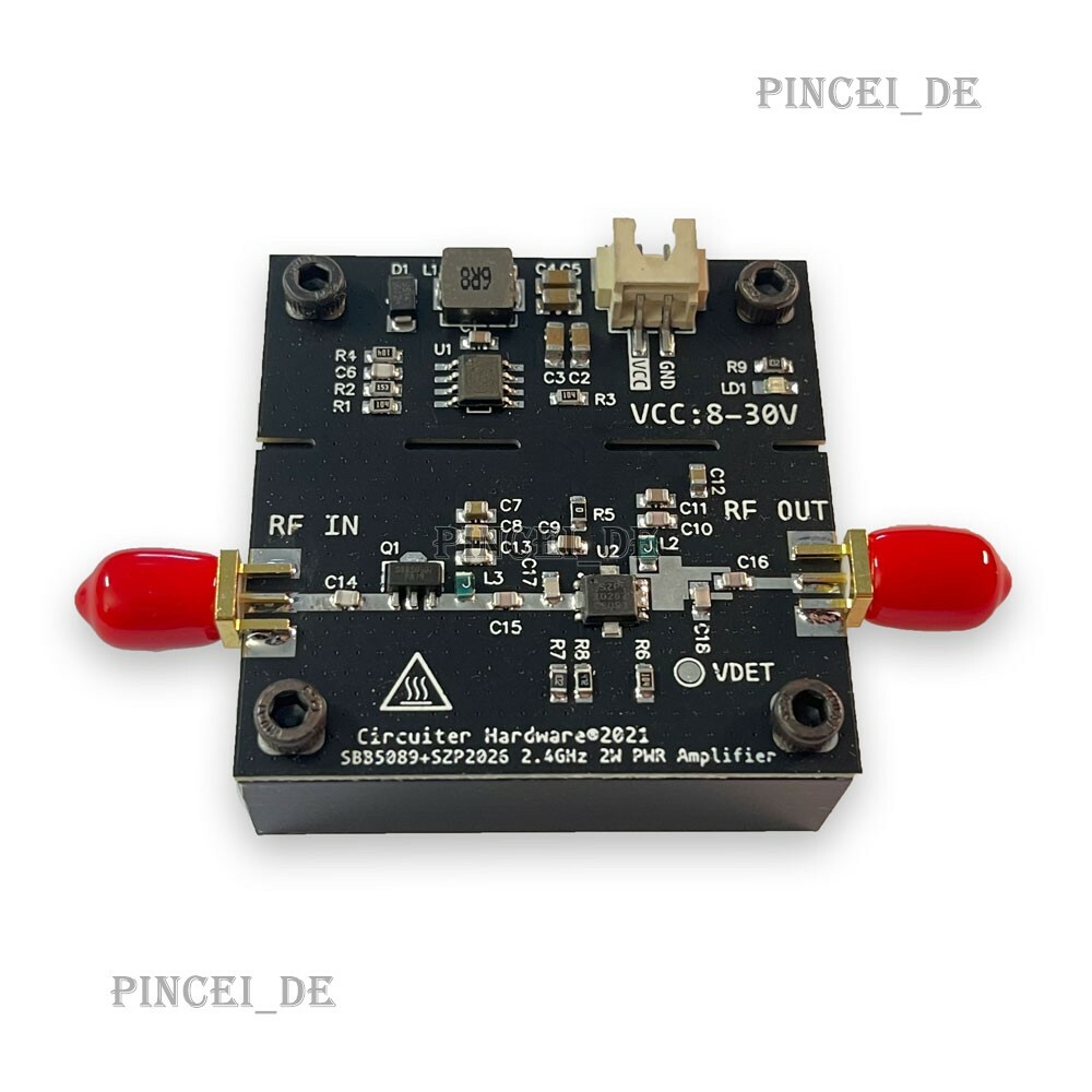 Circuiter Hardware RF Power Amplifier Module SBB5089+SZP2026 2W PWR Amplifier