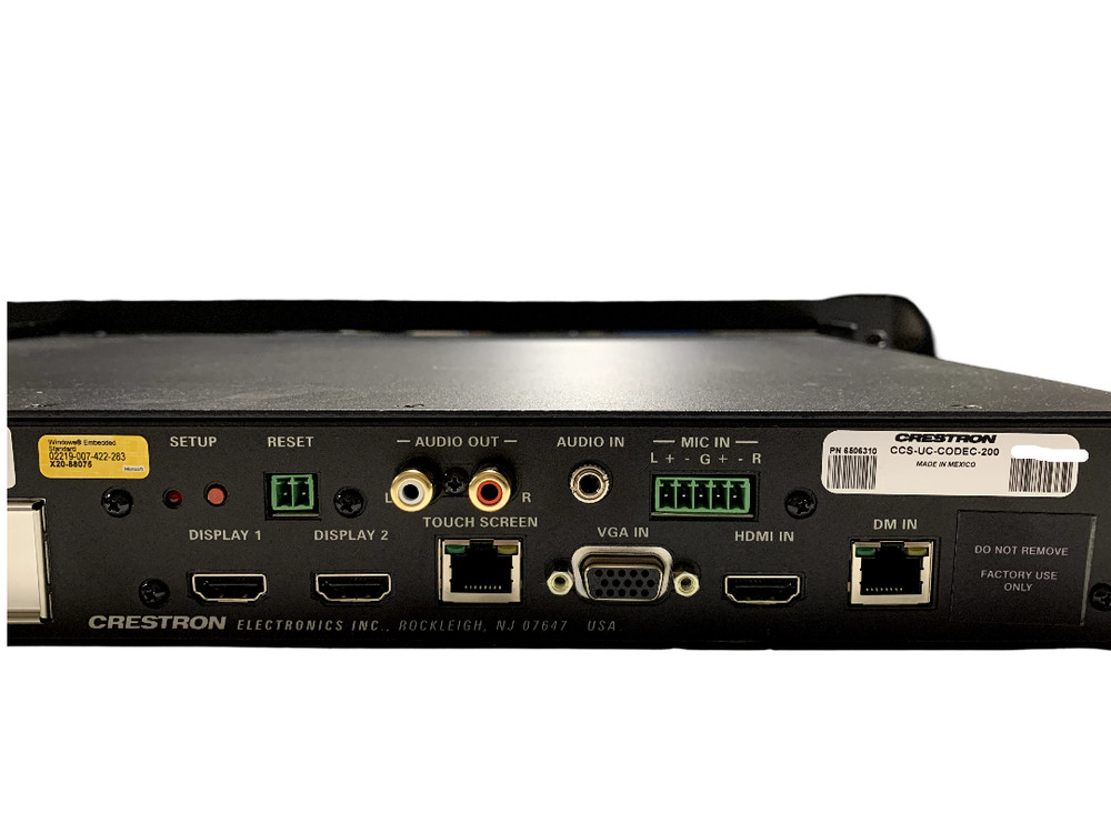 Crestron HD Collaboration System Model CCS-UC-CODEC-200