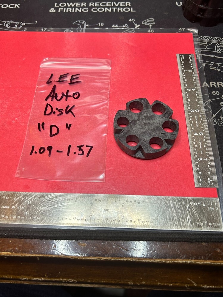 Lee AUTO Powder Disk "D"