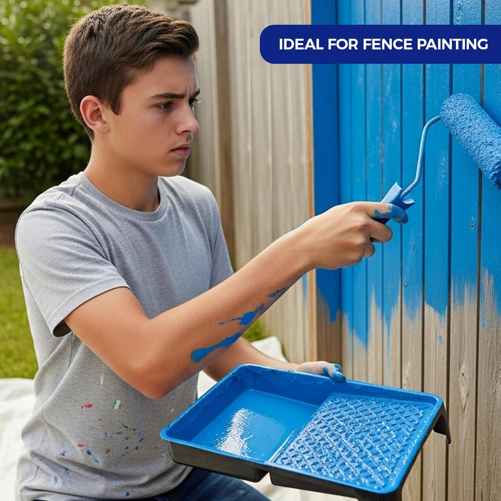 - Paint Roller Covers - 1/2 X 9 Inch Microfiber 6 Pack