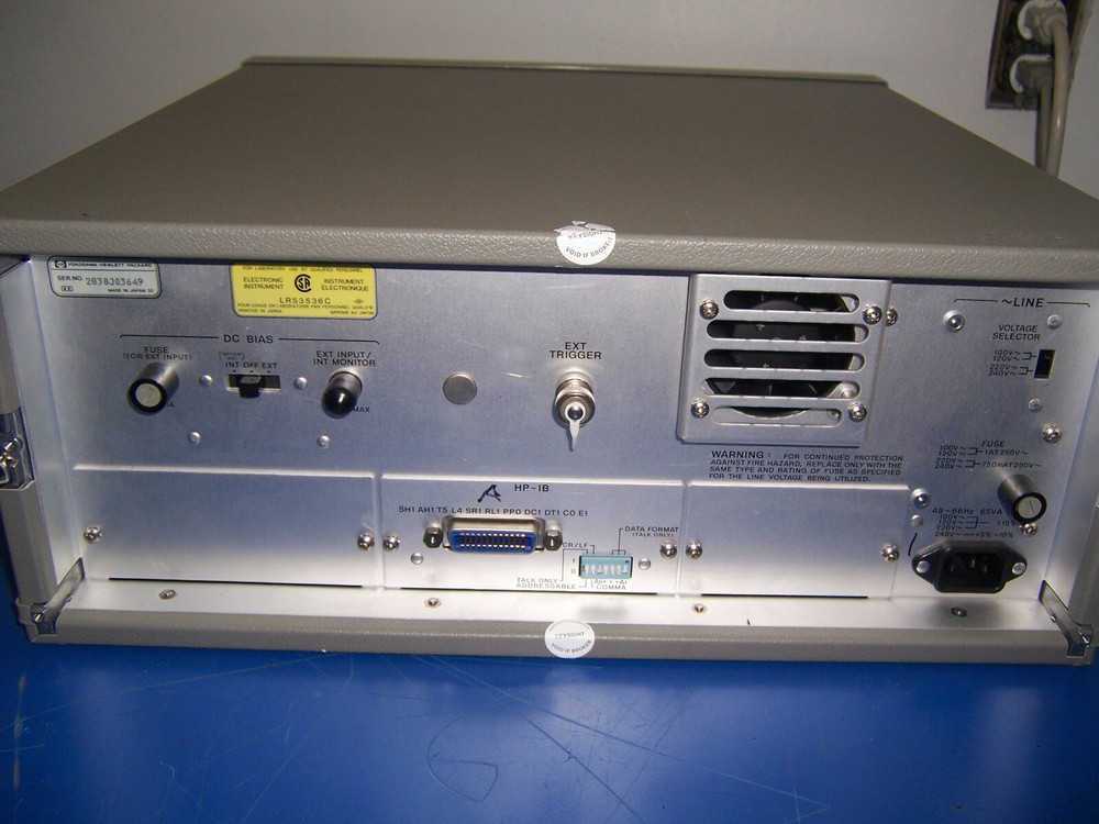 12802 HP 4276A LCZ meter