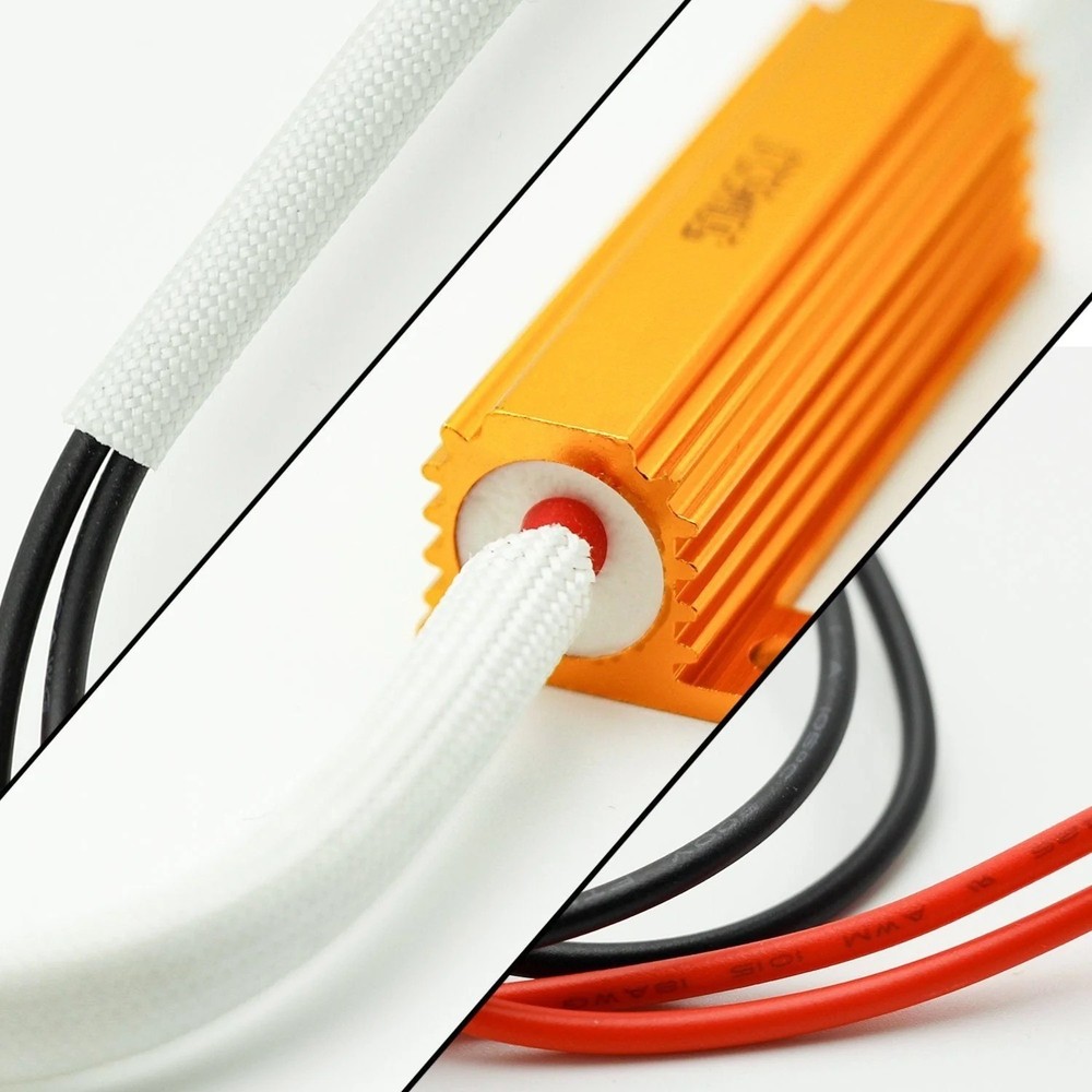 Wire LED Resistor Canceler Error Decoder 3157 S Harness Rear Turn Signal Bulb
