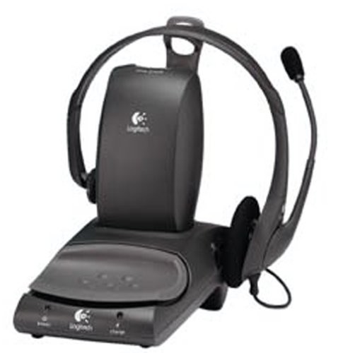 Logitech 980117 Cordless Phone and PC Headset with Automatic Switch