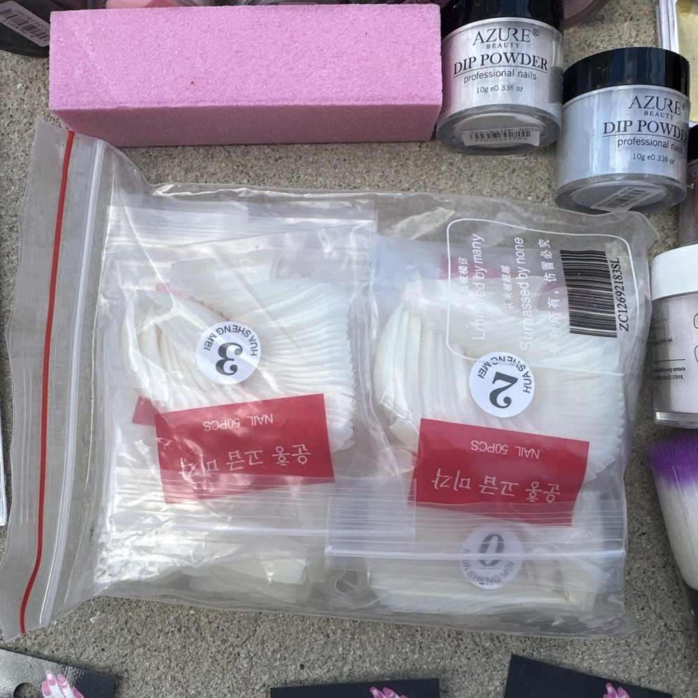 Nail Dip Powder Mixed Brands, 30 + Pc Plus Lot