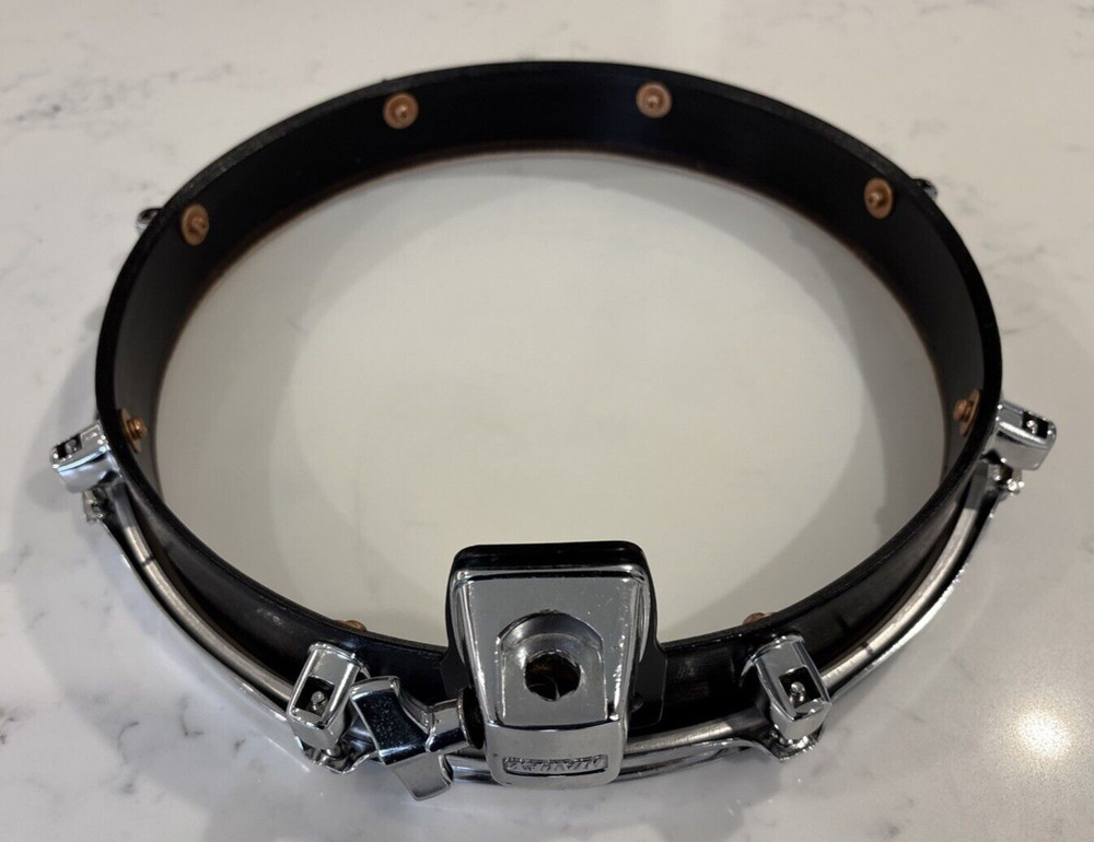 Custom Made 14”x 2", Birch shell, pancake tom (#273), using various drum parts