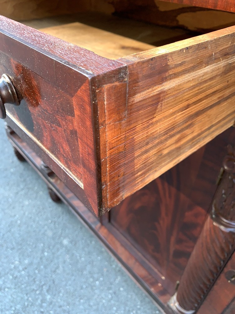 empire classical sideboard Circa 1825 NY Possibly Duncan Phyfe Mahogany