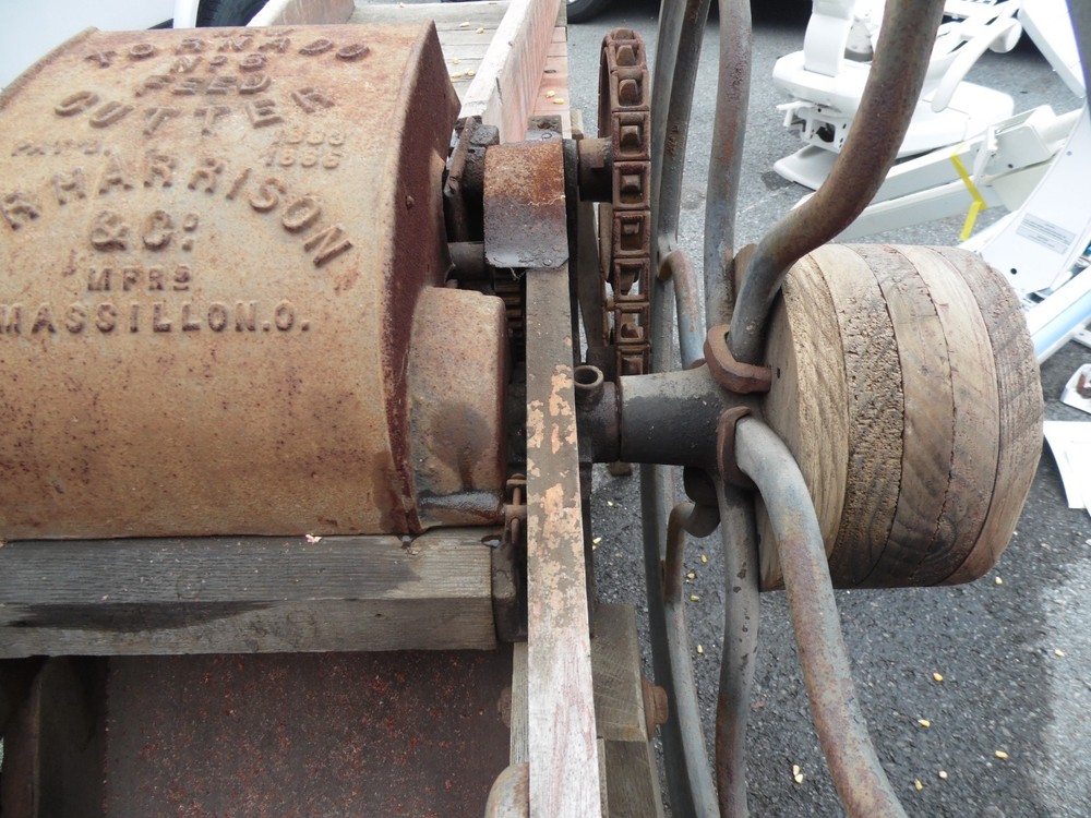 Antique Tornado #8 Feed Cutter, All Original