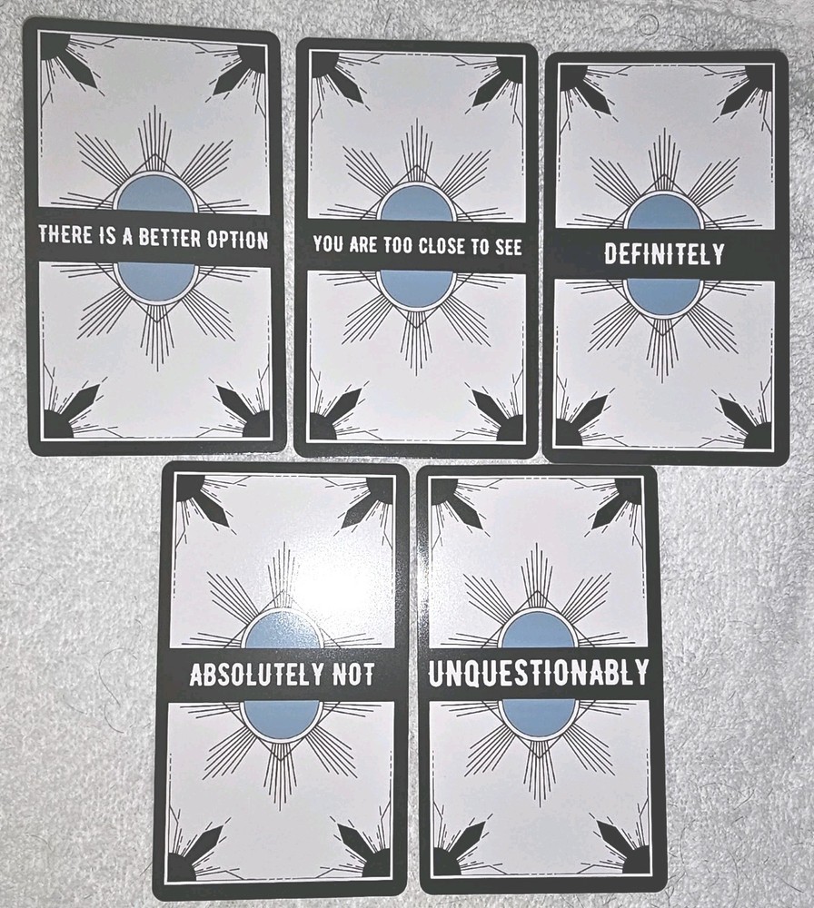 Oracle Deck "Yes or No" Cards