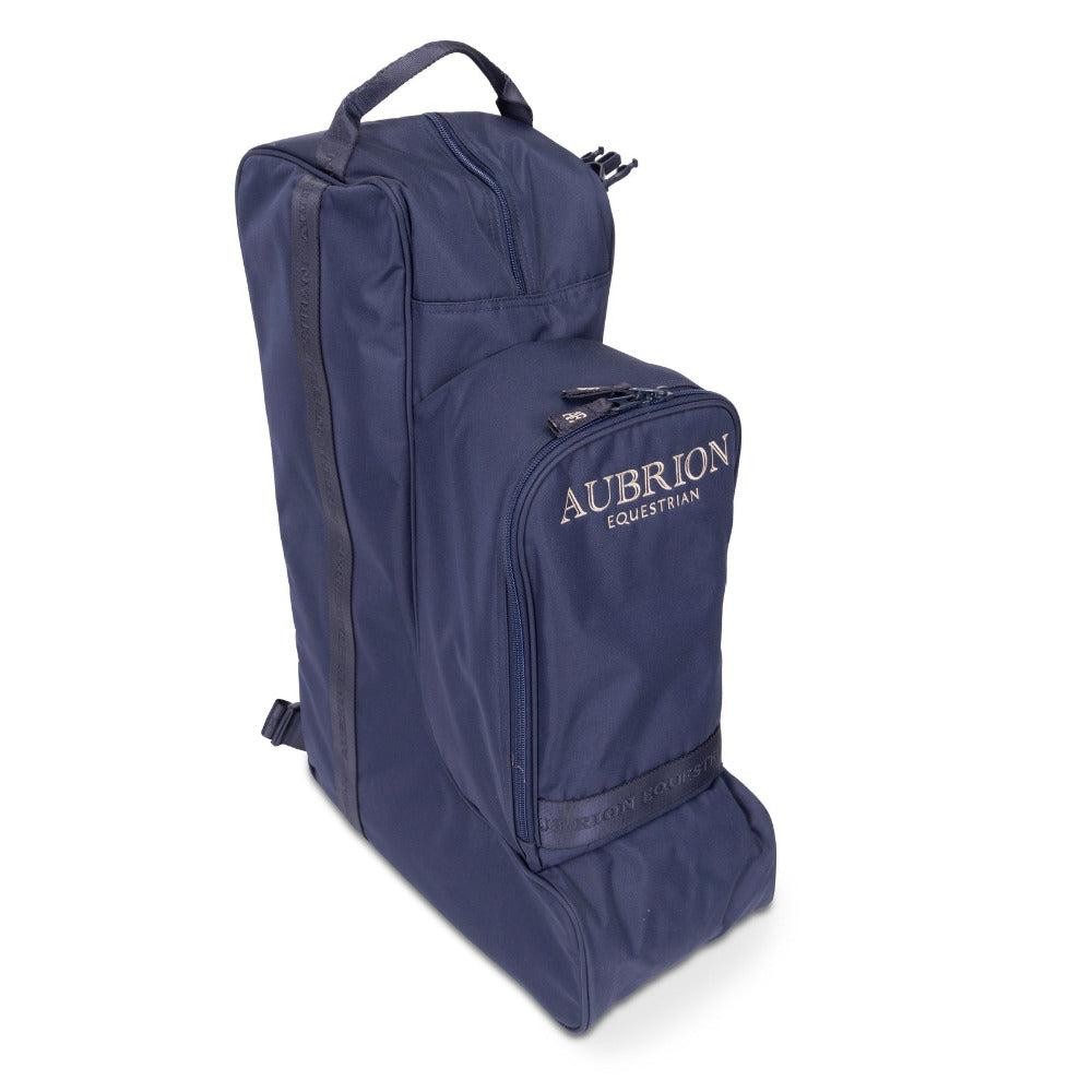Aubrion Equestrian Hat, Whip And Boot Bag Navy