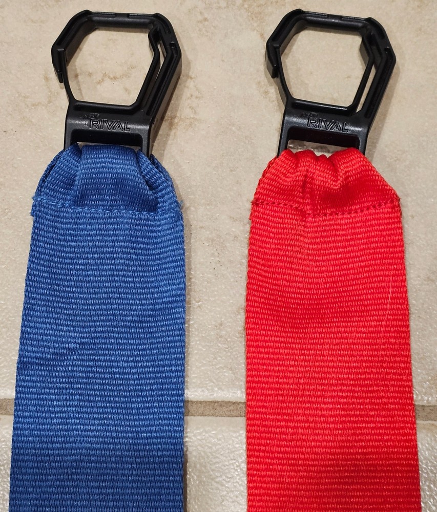 Nerf Rival Team Flags red/blue Team, 1 Pair