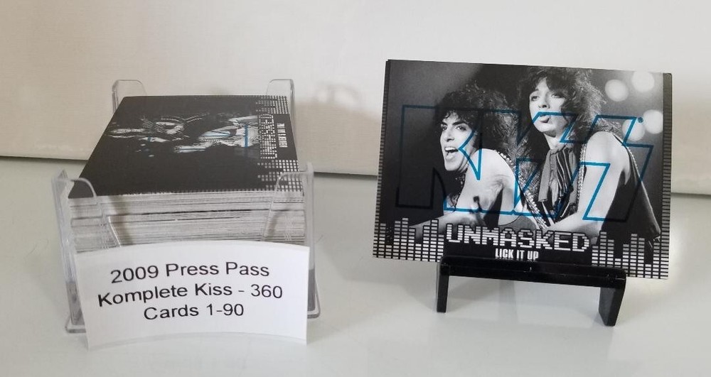 2009 Kiss Press Pass Komplete 360 Parallel Card Set
