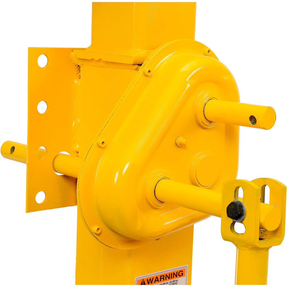 Hand Crank Trailer Jack Stand 100,000 Lb. Static Capacity