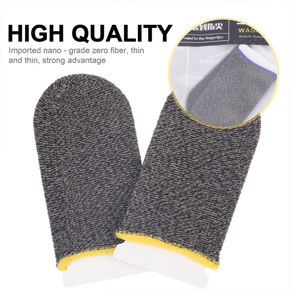 30Pcs Mobile Game Controller Thumb Sleeves Versatile Finger Protector