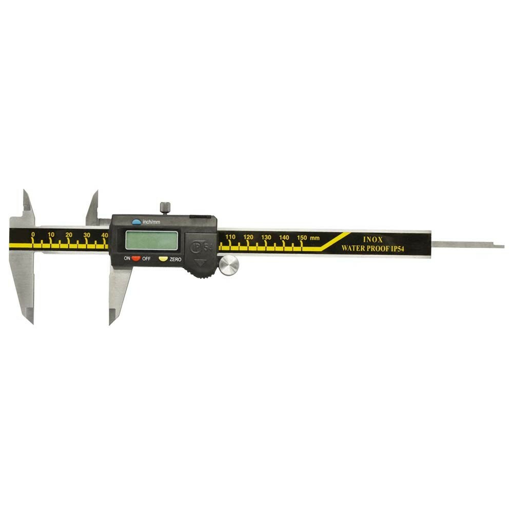 6"/150mm IP54 Electronic Digital Caliper Micrometer Combo Waterproof Resistant
