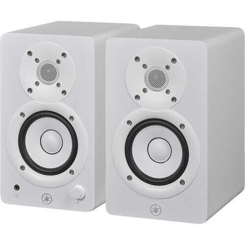 Yamaha HS3 Campact Powered Studio Monitors - Pair (White)