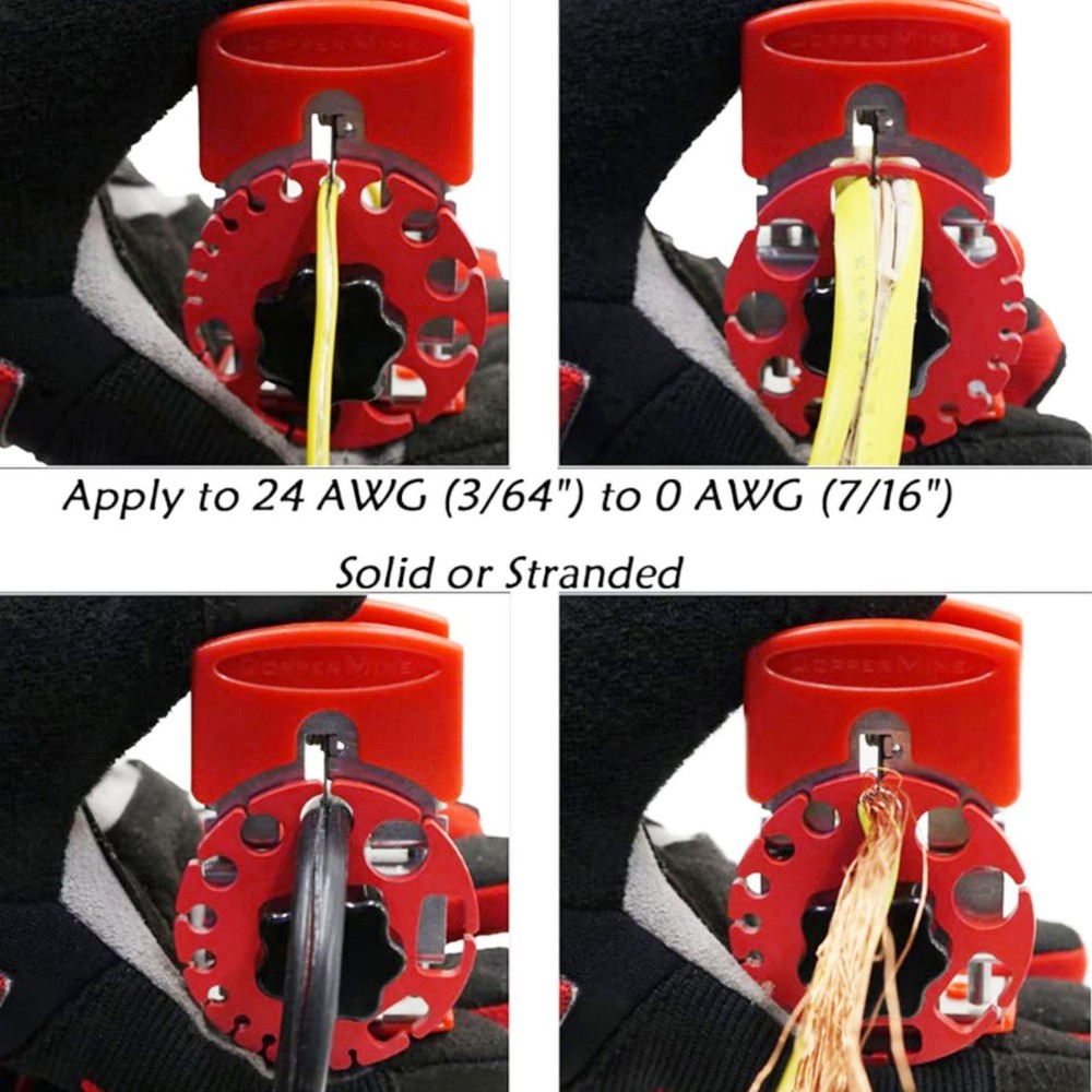 Compact Wire Stripper Machine for Electricians Professionals and Enthusiasts