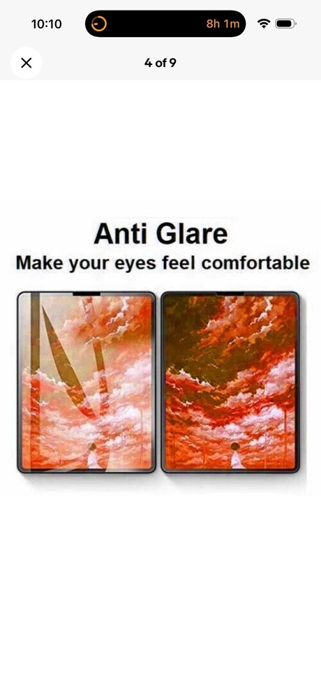 For Galaxy Paperfeel Screen Protector 2pc Anti Galaxy Tab A7 10.4