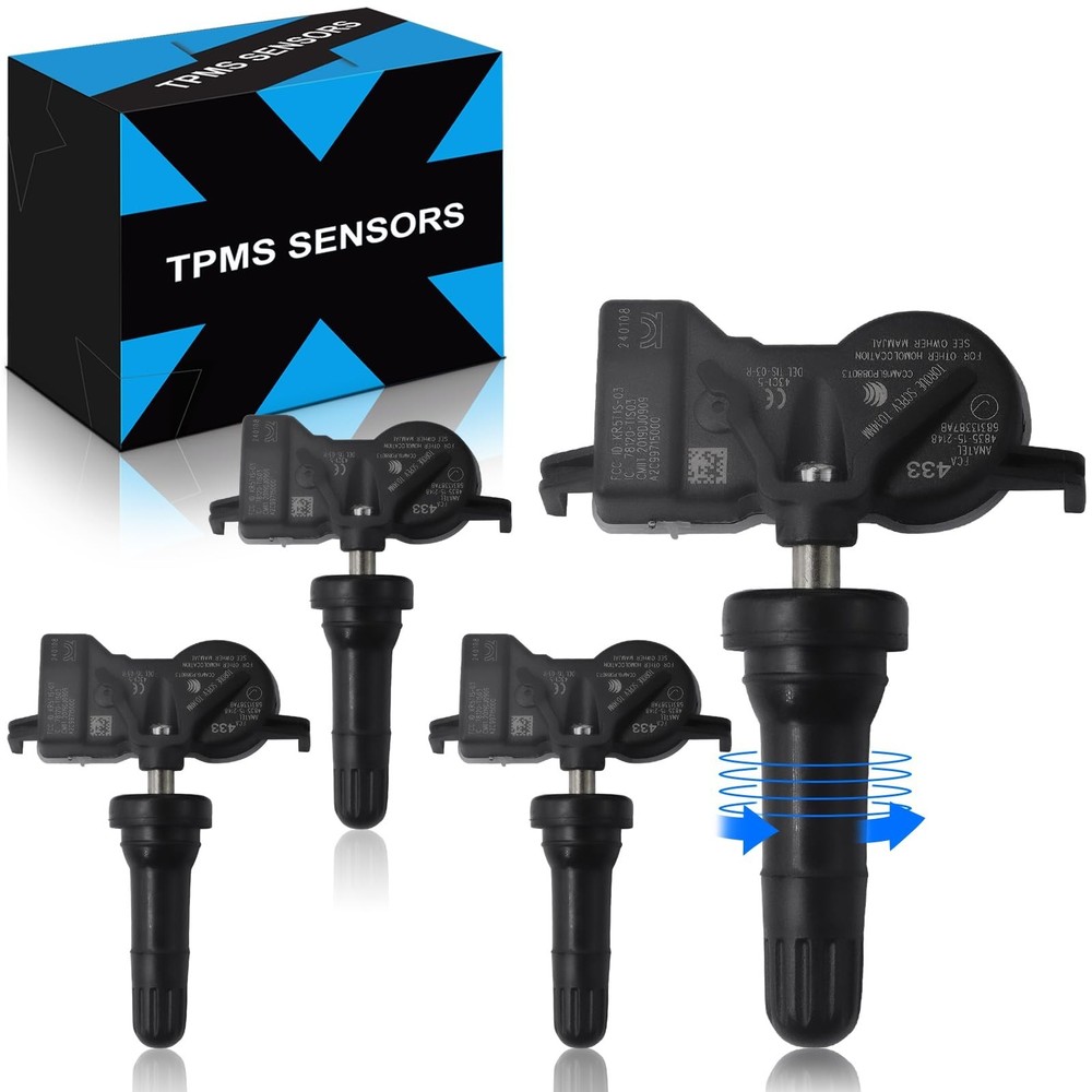 68313387AB TPMS Sensor Pre-Programed Tire Pressure Sensor for:-Jeep Grand Che...