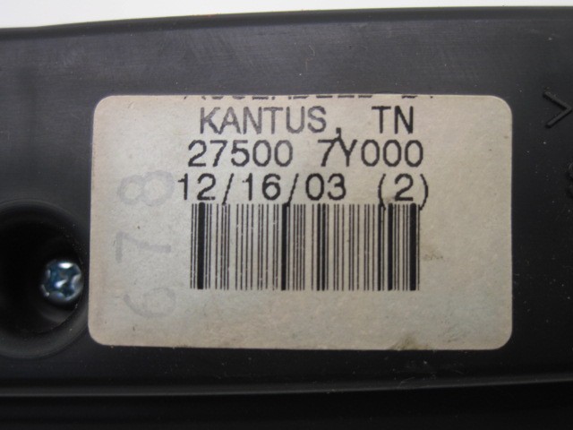 Used A/C Selector Switch fits: 2004 Nissan Maxima Grade A