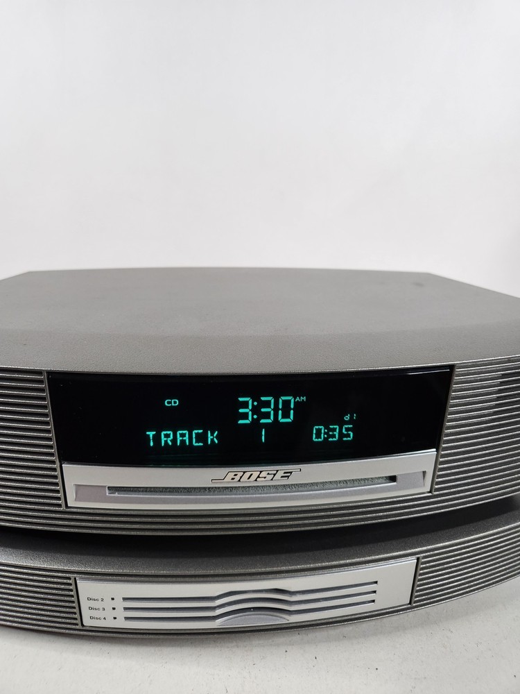 Bose Wave Music System CD Player Model With Multi CD Changer Remote Tested