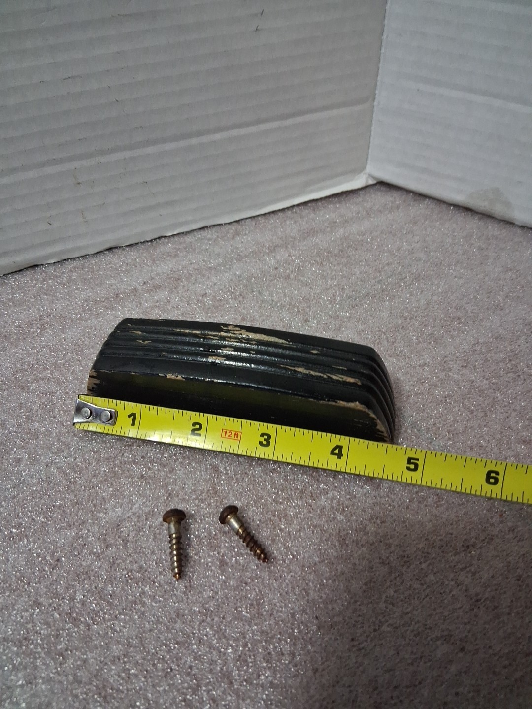 Vintage Wood Handle For Lid On General Electric Roaster 123C19 Replacement Part