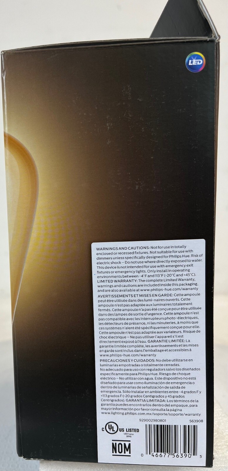 Philips Hue White Ambiance Dimmable Smart Filament ST23 (563908) -FREE SHIPPING