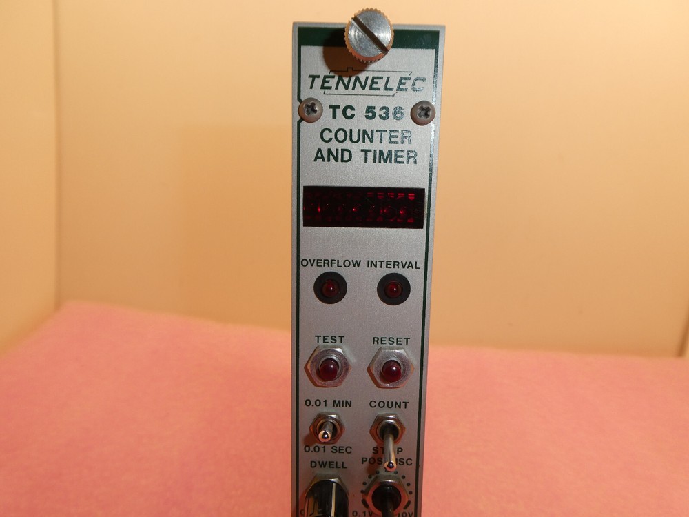 TENNELEC TC536 COUNTER AND TIMER MODULE 202394-2