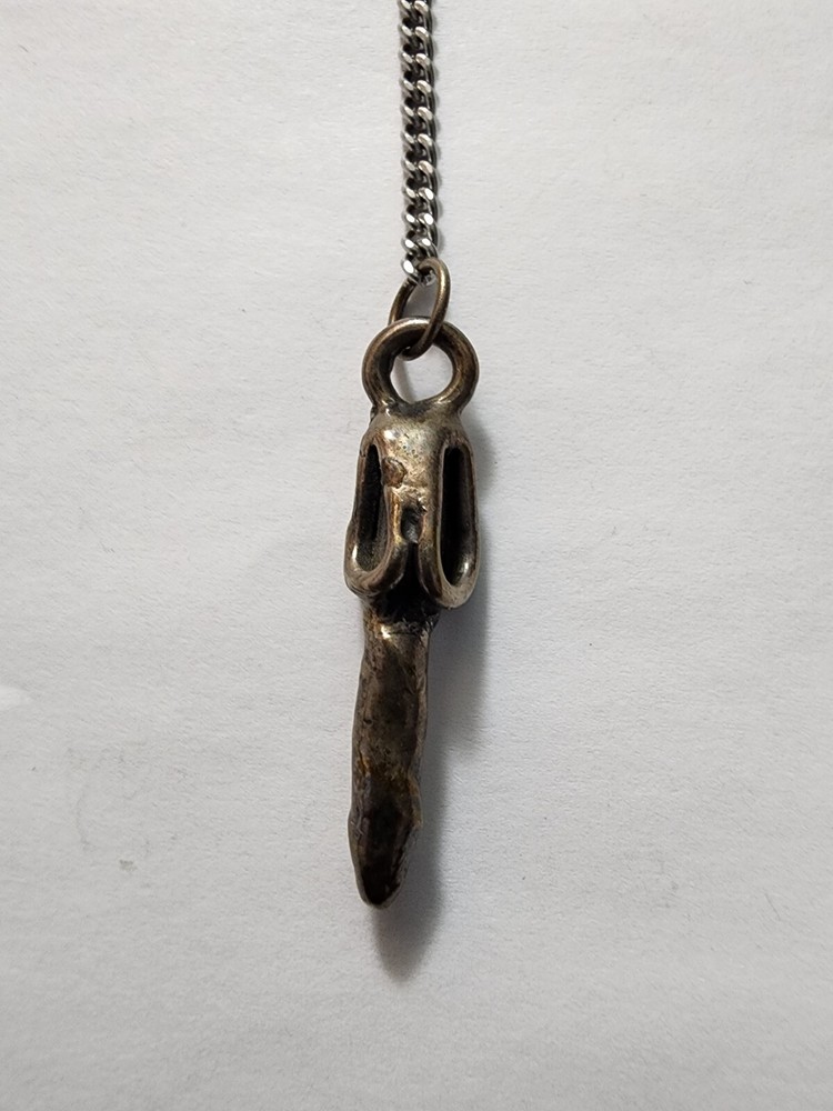 Handmade Sterling Silver Pendulum - Lotus Position (LP2)