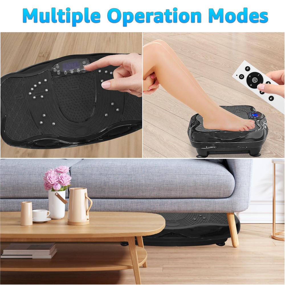 Mini Vibration Plate Exercise Machine for Weight Loss & Recovery