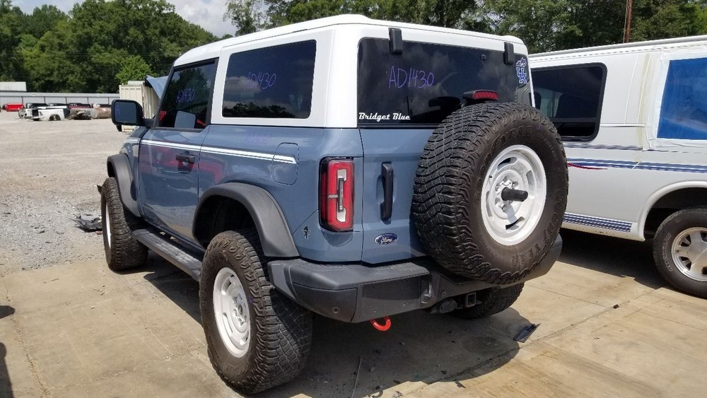 24 FORD BRONCO QUARTER PANEL OUTER SKIN REAR LEFT DRIVER BLUE