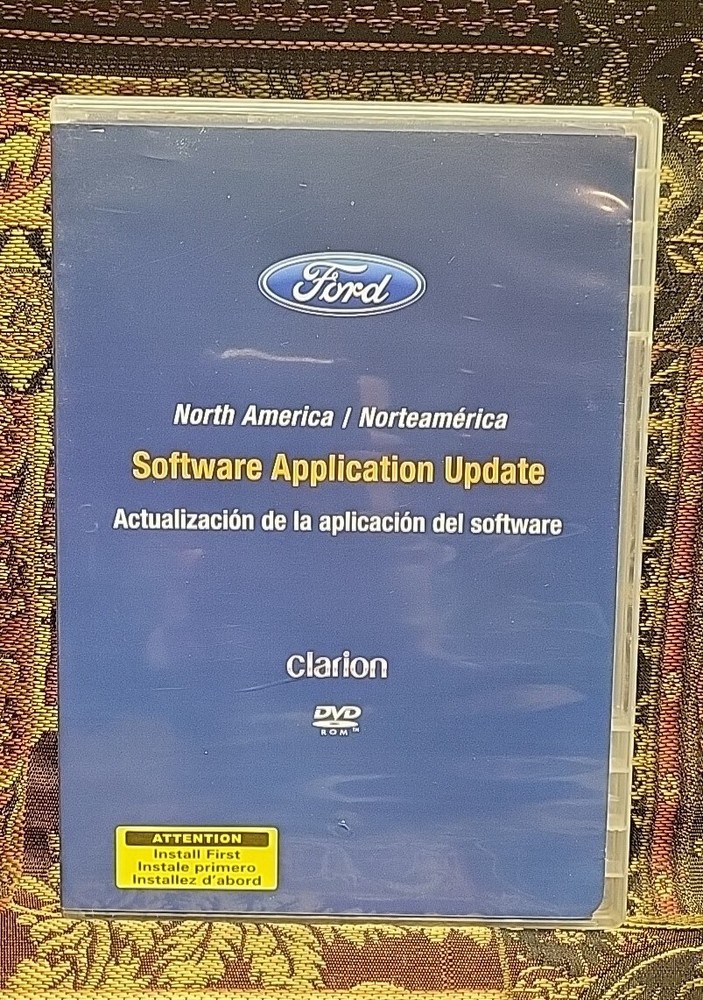 Ford North America Software Application Update Version 7.0X DVD 2 Discs Clarion