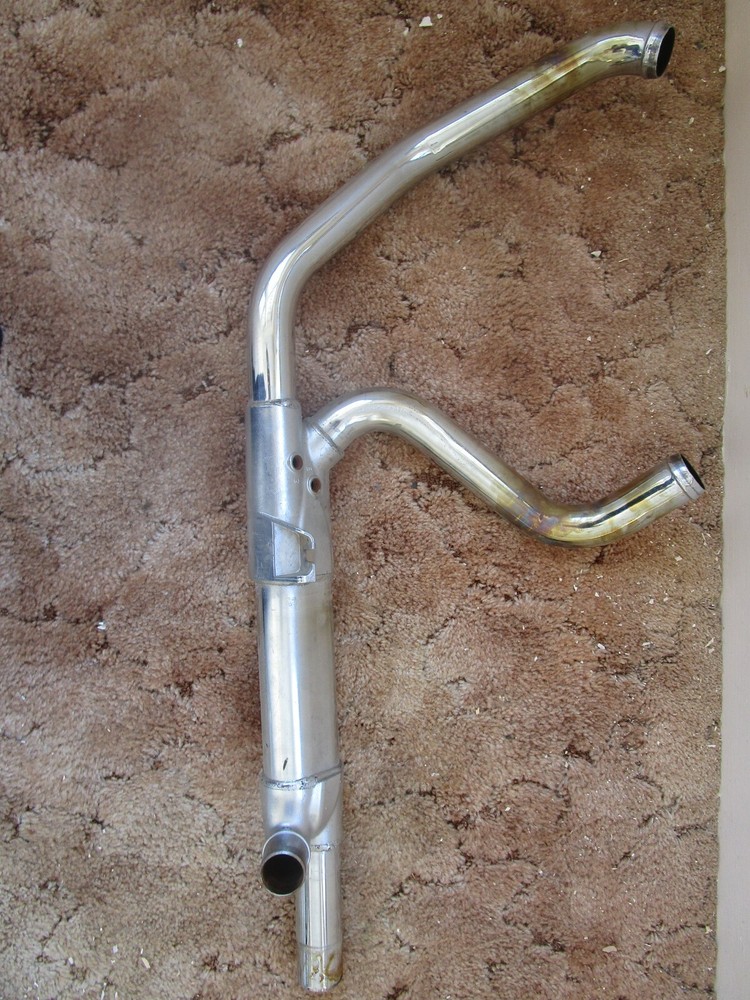 2009-2013 Stock Harley Davidson FLHTCUSE6 CVO Exhaust Header