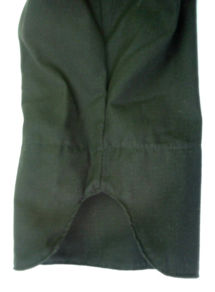 Chef Designs 10 Button Vented Chef Jacket Coat SMALL Black